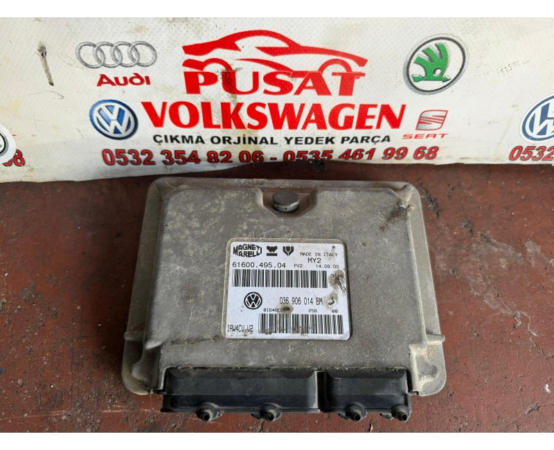 VW POLO HATCHBACK 1.4 16VALF ÇIKMA MOTOR BEYNİ 036 906 014 BM